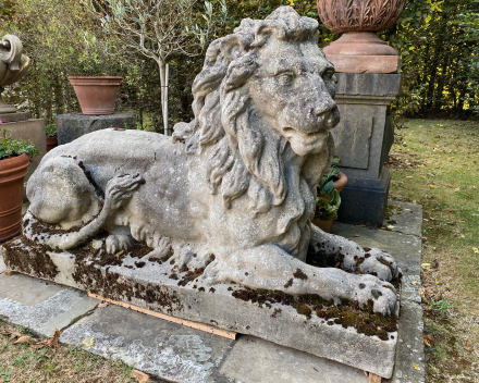 19de eeuwse Blaton-Aubert leeuw