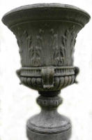 Antique garden urn, 1880-1890