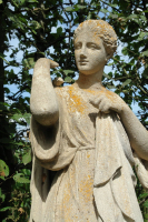 19de eeuws tuinbeeld Diana de Gabies