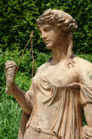 Terracotta beeld Flora