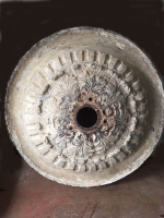 19de eeuwse gietijzeren tazza- urne